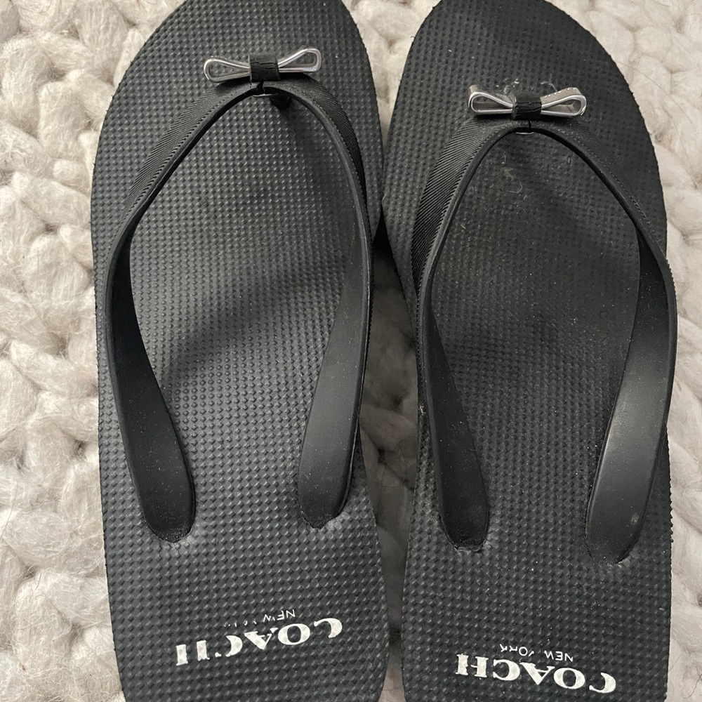 Vintage Coach Wedge sandals - Picture 3 of 3